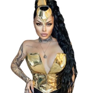 Corset Celine Gold